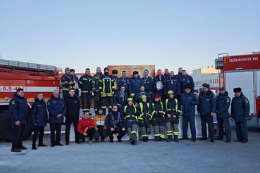 Леноблпожспас в лидерах по ликвидации ДТП на областных соревнованиях