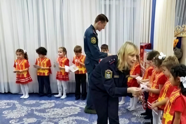 Пополнение в «Академии юных пожарных»