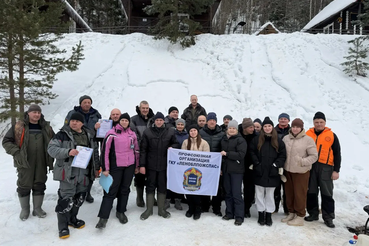 Члены профсоюза  провели седьмые соревнования по подлёдному лову в Бокситогорском районе