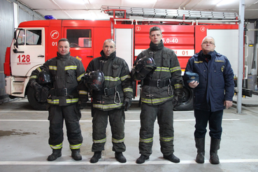 Личный состав Кировского отряда Леноблпожспас благодарят жители  многоквартирного дома в Шлиссельбурге