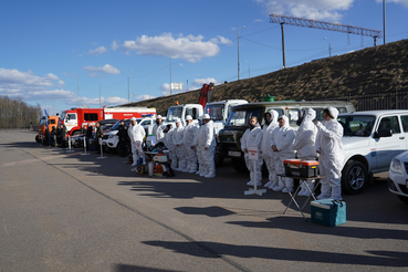 Экстренные службы отработали угрозу инфекций у животных