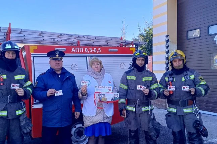 Приозерский отряд Леноблпожспас присоединился к акции «Красная гвоздика»