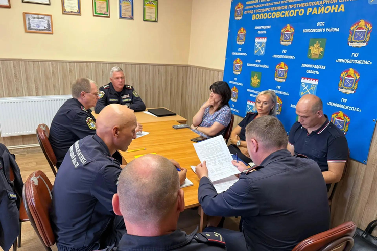 В ОГПС Волосовского района подвели промежуточные итоги первого полугодия