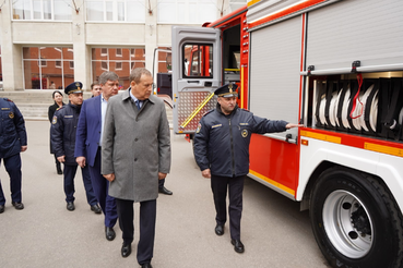 Новая пожарная техника от Правительства региона