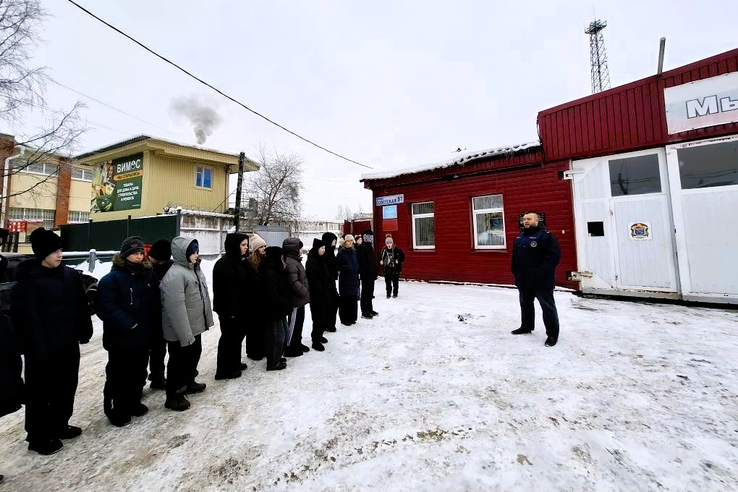 Погружение в профессию: воспитанники ДЮП в 109 пожарной части