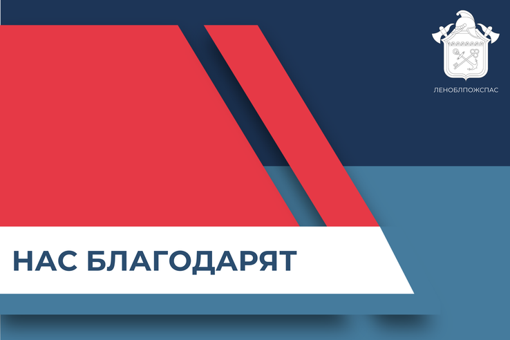 Благодарность от Главного управления МЧС по Санкт-Петербургу