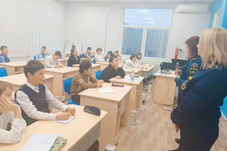 Уроки безопасности в образовательных центрах Всеволожского района