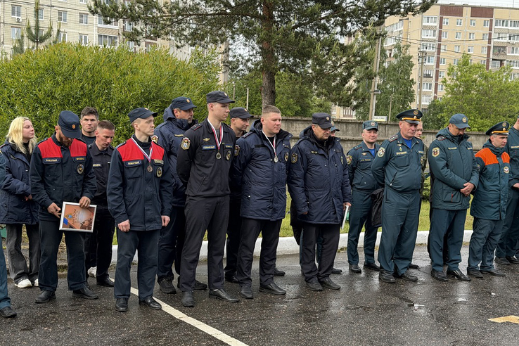 В Тихвине определили лучших газодымозащитников Ленинградской области