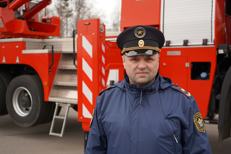 Поздравление  с днем Советской  пожарной охраны от начальника ГКУ   «Леноблпожспас»