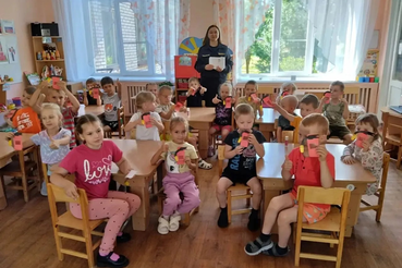 «Наш друг — огнетушитель!»: учим малышей пожарной безопасности