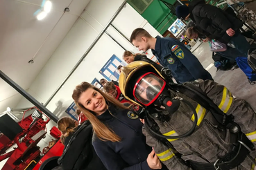 Практика - лучший учитель для юного пожарного