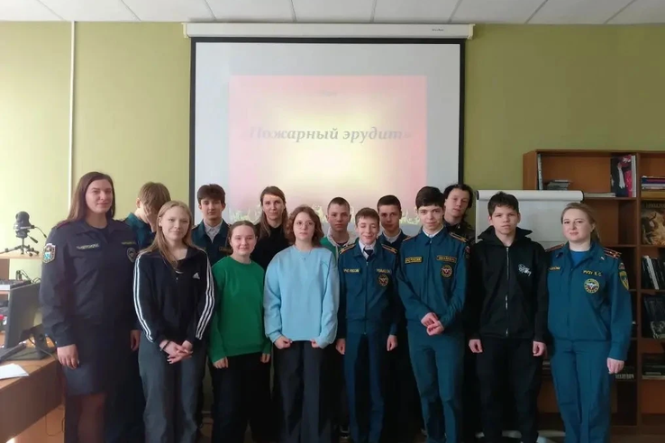 В Сланцах определили знатоков пожарной безопасности