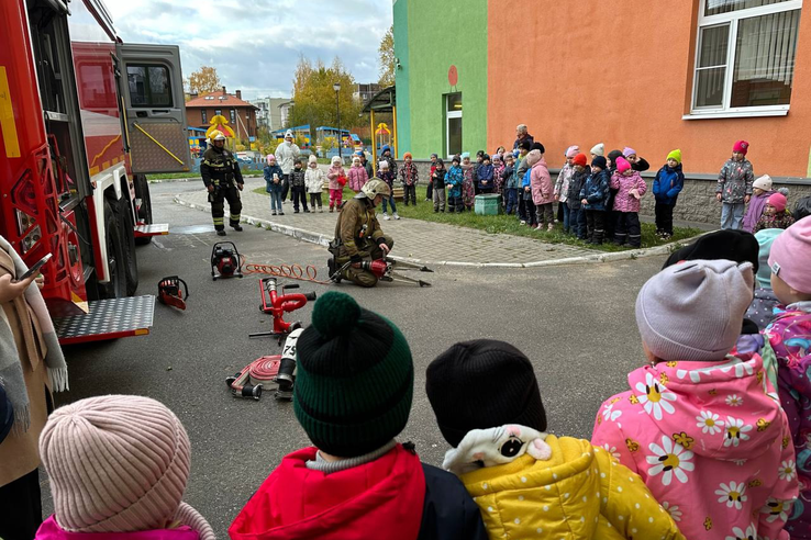 Новости от маленьких слушателей Академии юных пожарных.