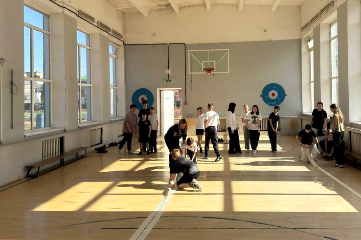 Пожарная эстафета!