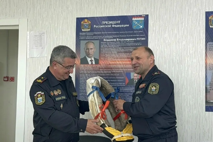 Олег Черепянский официально вступил в должность начальника Гатчинского отряда