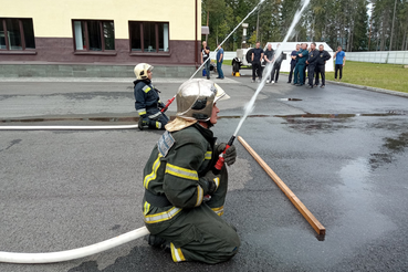 Соревнования по пожарно-спасательному спорту