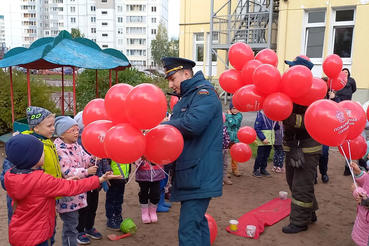 Смех и радость! Праздник пожарной безопасности в детском саду.