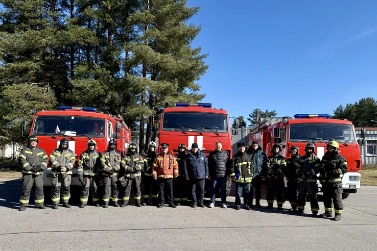 Учения на ТЭК: ликвидация условного возгорания