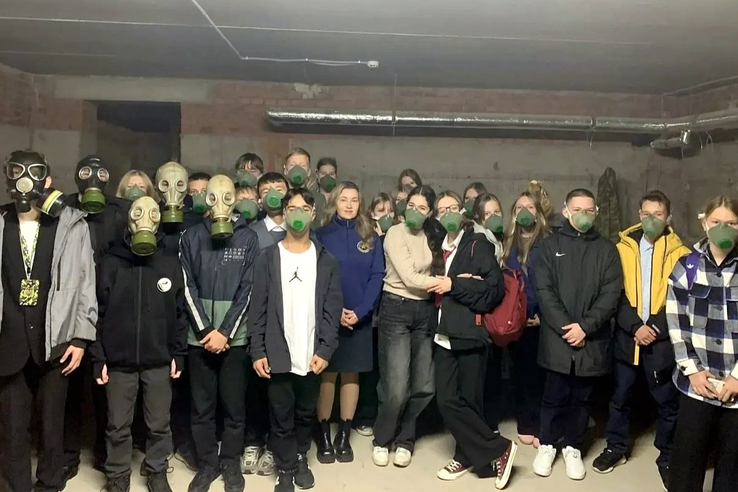 Отработка действий при сигнале «Внимание всем!» на уроках безопасности в школах Всеволожского района