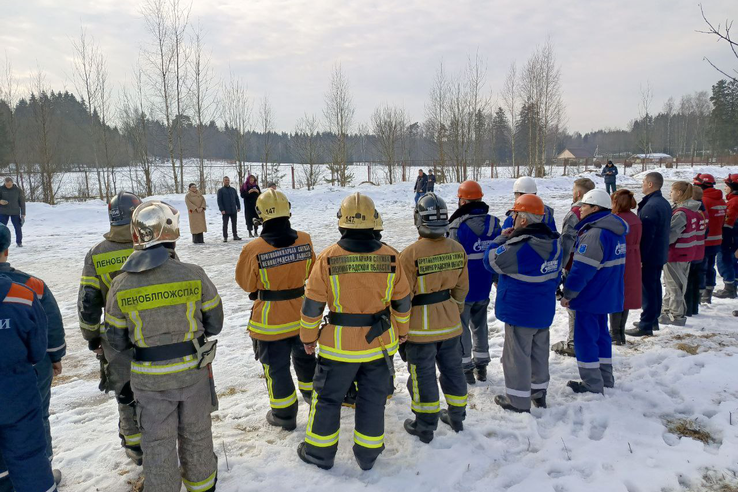 Огнеборцы Всеволожского района отработали действия в период ЧС