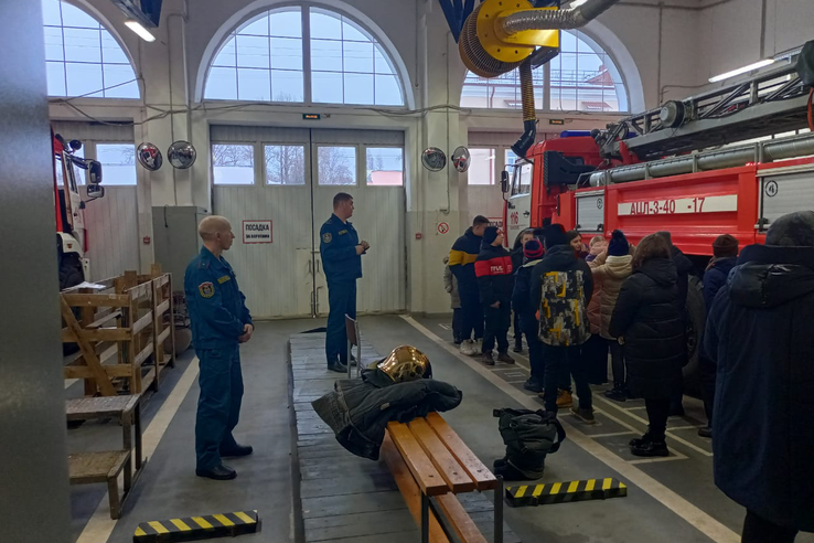 В Бокситогорском районе продолжается работа с юными пожарными