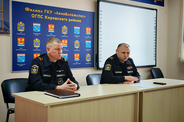 В Кировском отряде Леноблпожспас новый руководитель