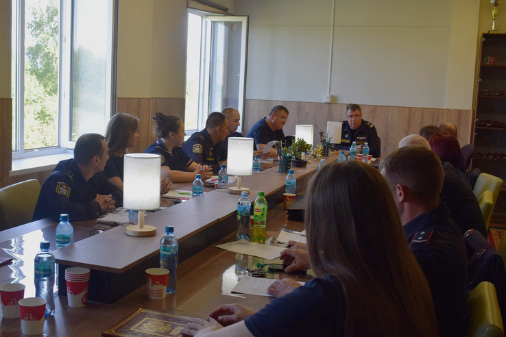 Леноблпожспас подводит итоги за первое полугодие