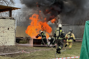 В Бокситогорском отряде определили лучшее звено ГДЗС