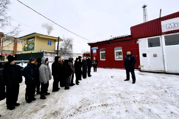 Погружение в профессию: воспитанники ДЮП в 109 пожарной части