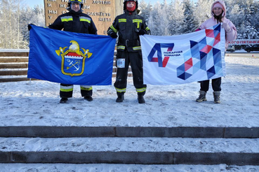 Начальник караула из Кировского отряда принял участие в забеге «Прорыв»