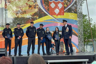 В городе Коммунар состоялась акция «День пожарной безопасности Ленинградской области»