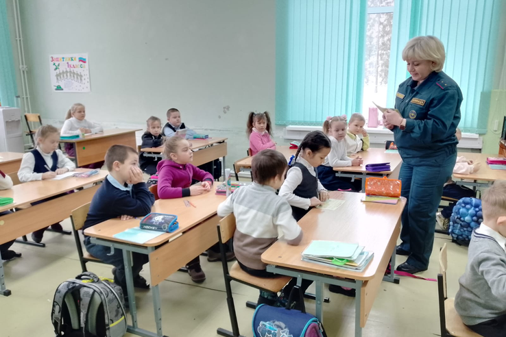 Профилактика пожаров в образовательных учреждениях Волосовского района