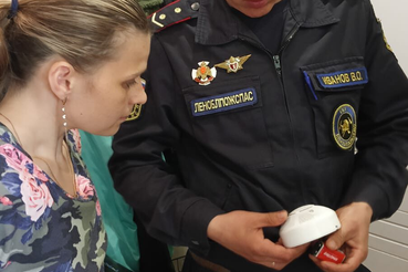 Профилактика пожаров в многодетных и социально незащищённых семьях